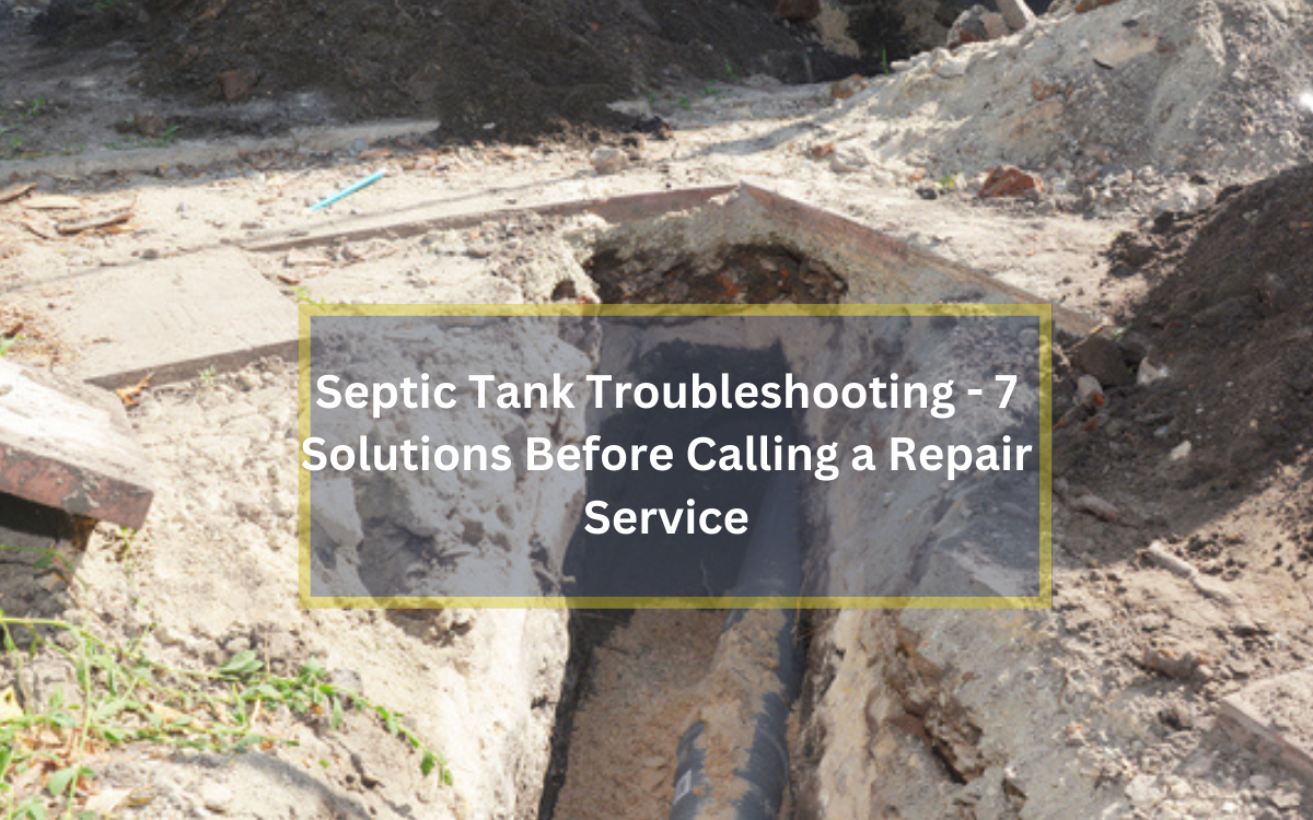 Septic Tank Repair Issues