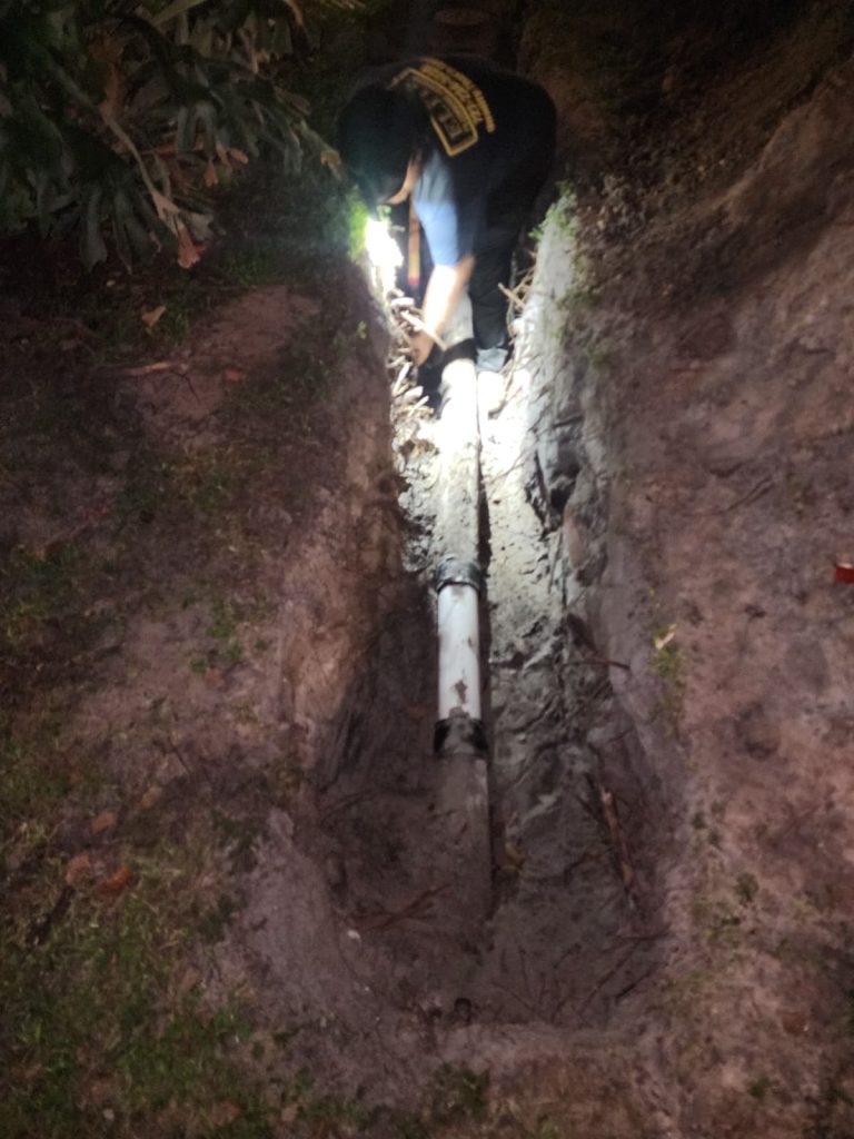 clearwater sewer line repair root intrusion pipe replacement elite plumbing 2