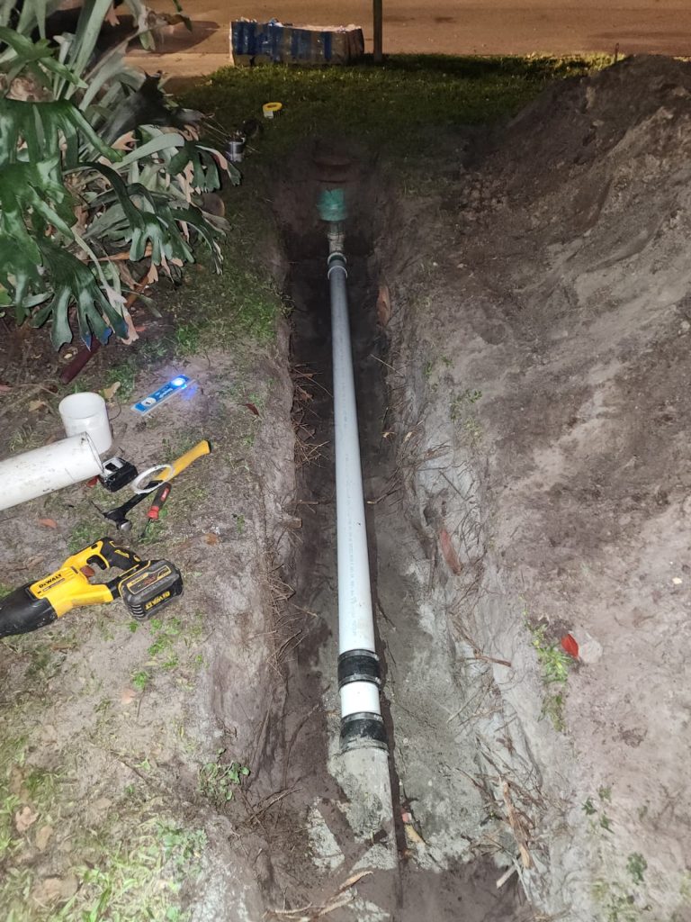 clearwater sewer line repair root intrusion pipe replacement elite plumbing 6