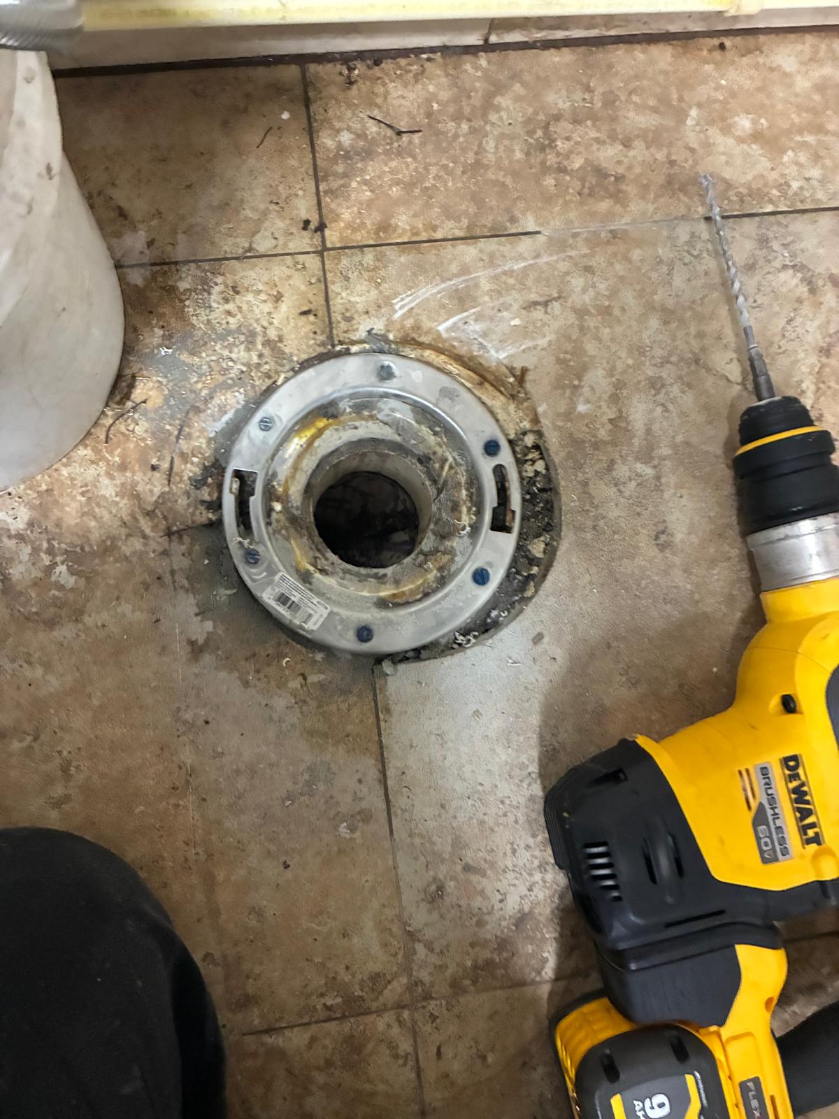 Commercial floor drain repair at Ozona Brewing Company in Palm Harbor FL