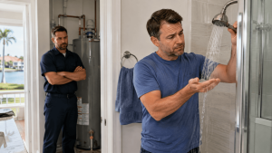 hot water runs out fast palm harbor fl Plumbers