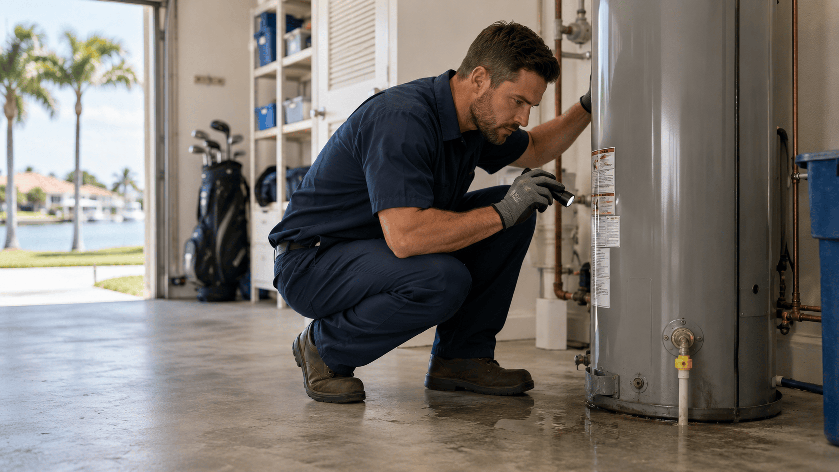 Water heater repair service in Palm Harbor FL
